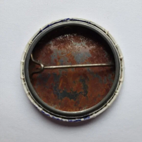 Police Protect People Pinback Button Pin - Picture 2 of 2